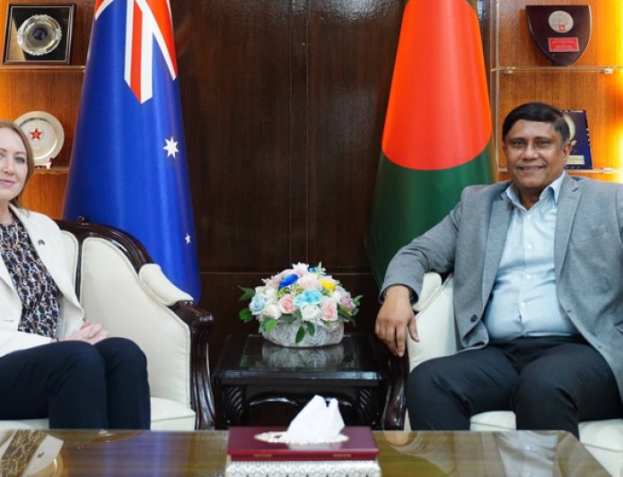 Australian High Commissioner Meets Prime Minister’s Defence Adviser