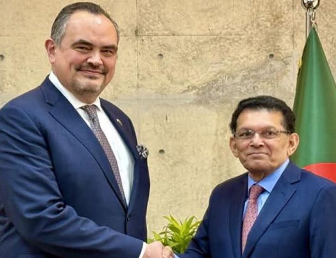 Khalilur Rahman Receives Congratulations from US Ambassador Christensen over Bangladesh’s UNGA Presidency