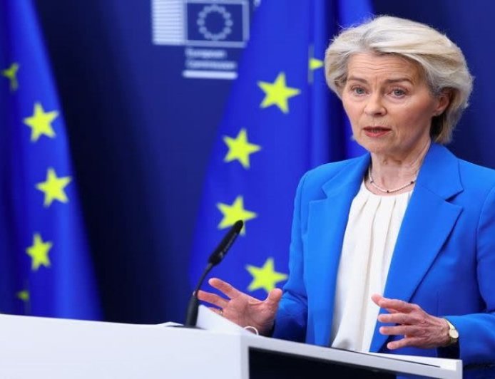 Von der Leyen Says US-Iran Agreement Should Lead to Immediate Reopening of Hormuz Strait