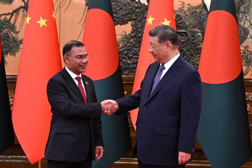 Xi Jinping Says China Ready to Chart Key Areas of Cooperation with Bangladesh