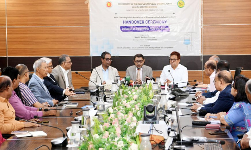 Bangladesh Exports Medicines to More Than 140 Countries: Health Minister