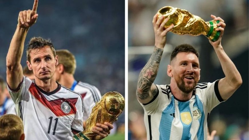 Messi matches Klose’s all-time World Cup goalscoring record