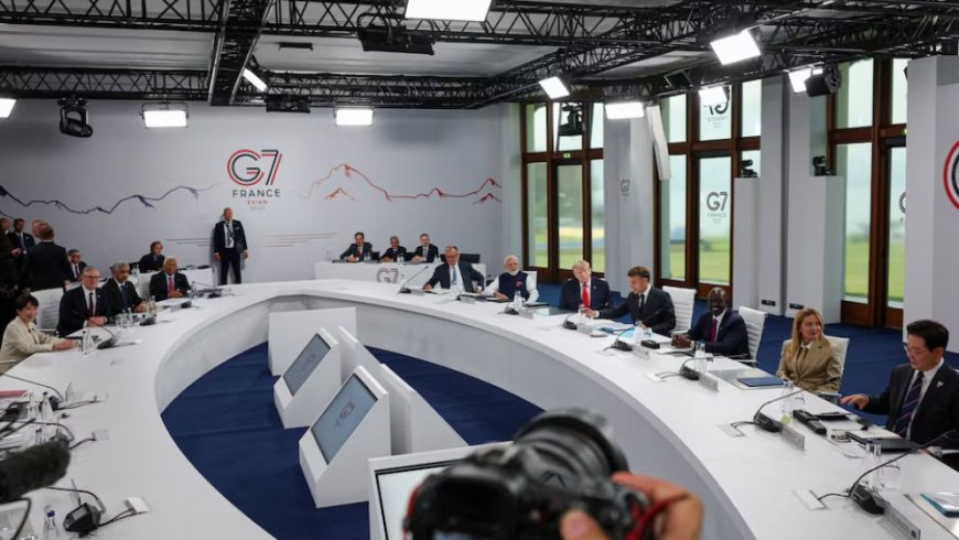 G7 leaders commit to strengthening efforts to tackle global debt vulnerabilities