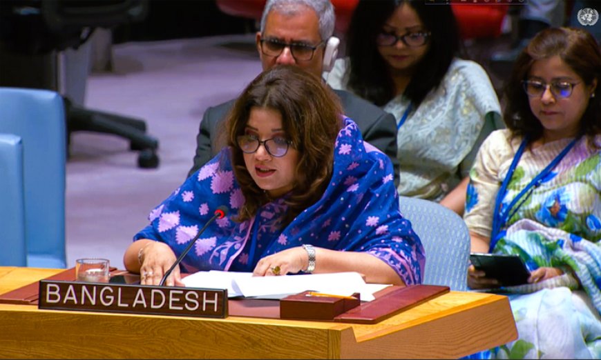 Shama calls for UN support to enhance women's role in peacebuilding efforts