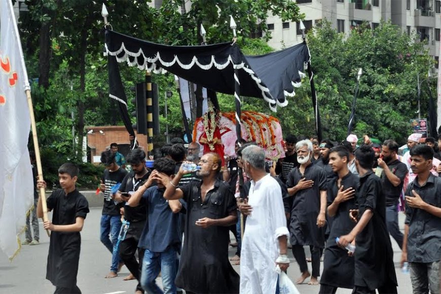 DMP prohibits swords, spears and firecrackers during Ashura processions