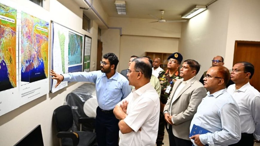 PM makes surprise visit to SPARRSO, urges modernisation of Bangladesh's space research