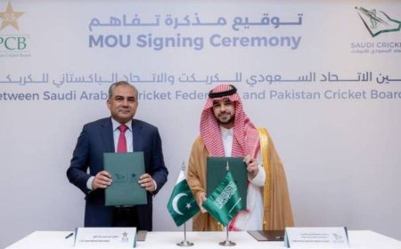 Saudi Arabia, Pakistan Join Forces to Build International Cricket Stadium in Jeddah