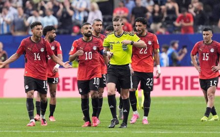 FIFA refereeing chief dismisses bias claims over Argentina's win against Egypt
