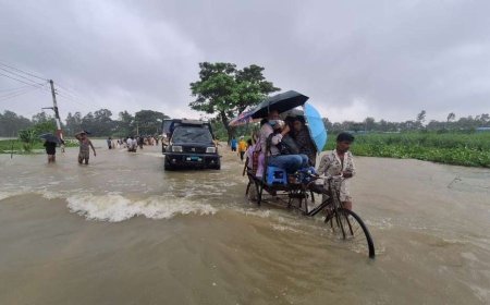 Flood Situation Deteriorates in Southern Chattogram, Three Upazilas Hit Hard