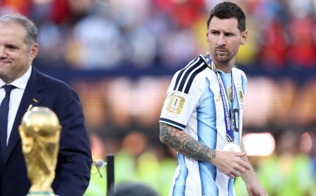 Messi Thanks Argentina Fans, Says ‘The Pain Will Take Time to Heal’