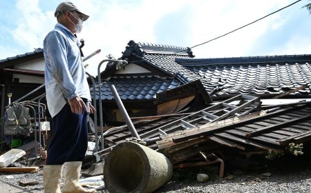 Japan Earthquake Death Toll Rises to 34 as Survivors Endure Scorching Heat