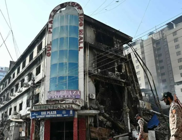 11-Year-Old to Stand Trial Over Karachi's Gul Plaza Fire