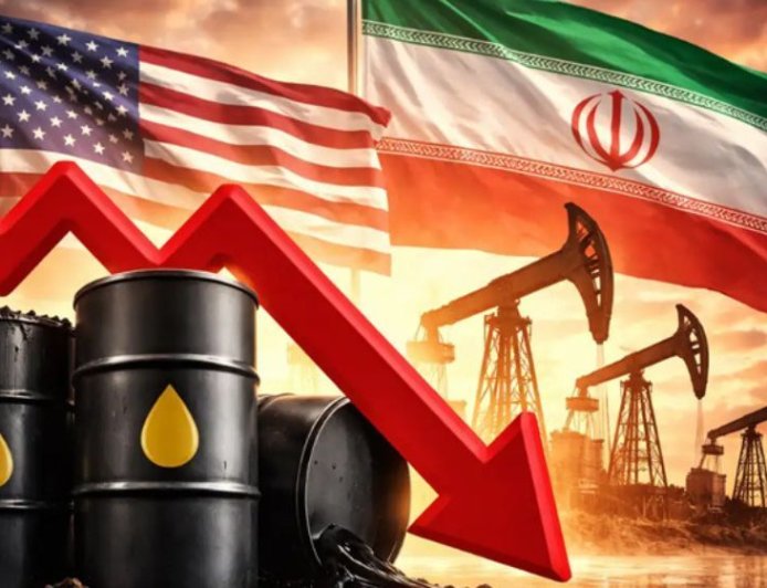 Oil drops over $1 despite US-Iran conflict as supply increases
