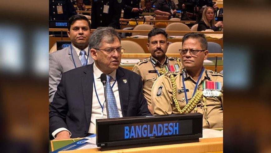 Bangladesh calls for future-ready, technology-driven UN policing