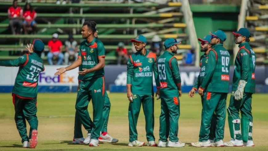 Shoriful Takes Four as Bangladesh Dismiss Zimbabwe for 199
