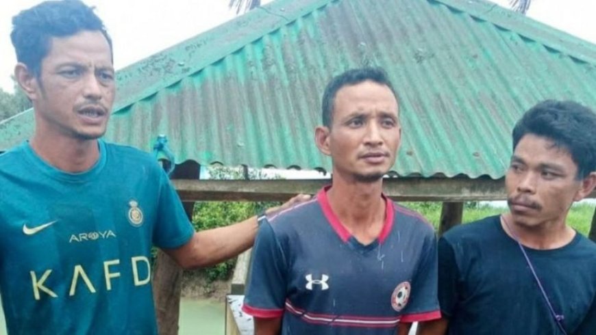 BGB detains a Myanmar soldier and two police officers along the Teknaf border