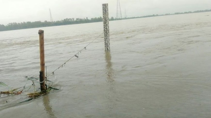Today's Flood Update: Teesta River Water Level Approaches Danger Mark