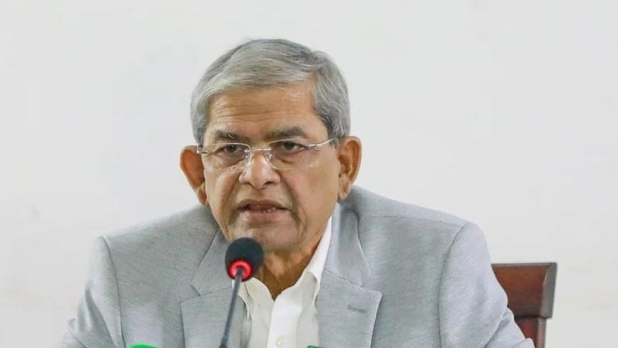 Mirza Fakhrul urges public to disregard rumours about President's resignation