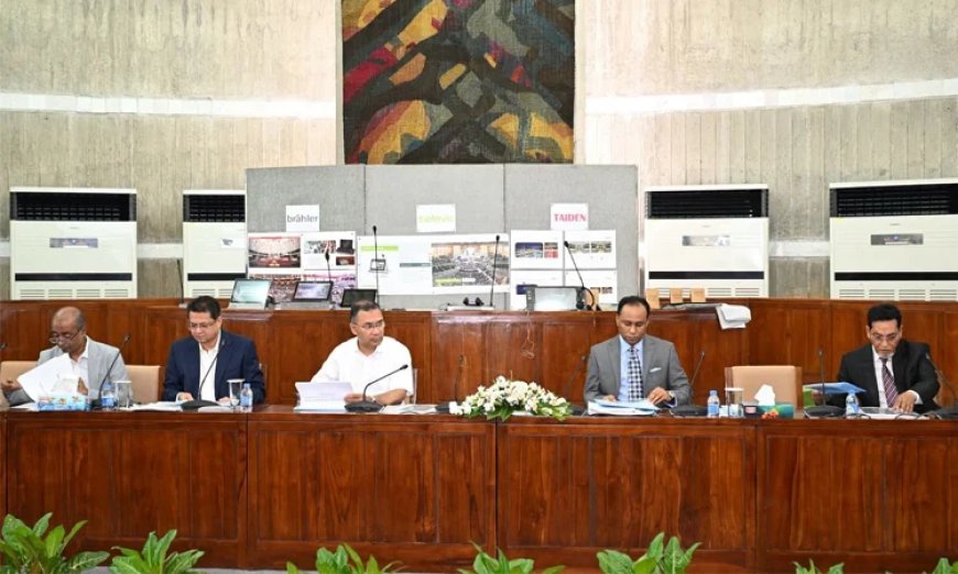 PM Joins High-Level Meeting on Parliament Sound System Replacement