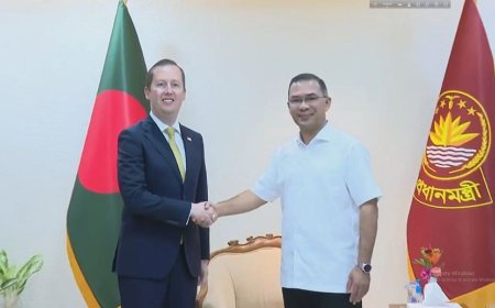 US Envoy Sergio Gor Supports Deeper US-Bangladesh Economic Cooperation