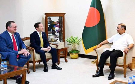 Tarique Rahman pushes for greater US investment in talks with Sergio Gor