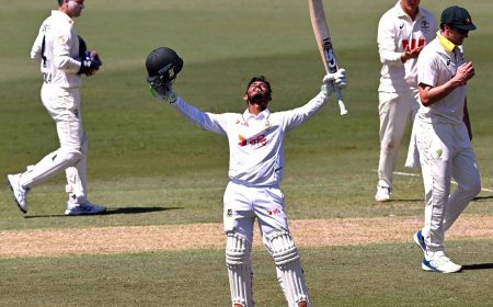 Tanzid Becomes First Bangladeshi to Score Test Century in Australia