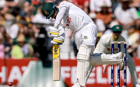 Australia bowl Bangladesh out for just 64 in the second Test