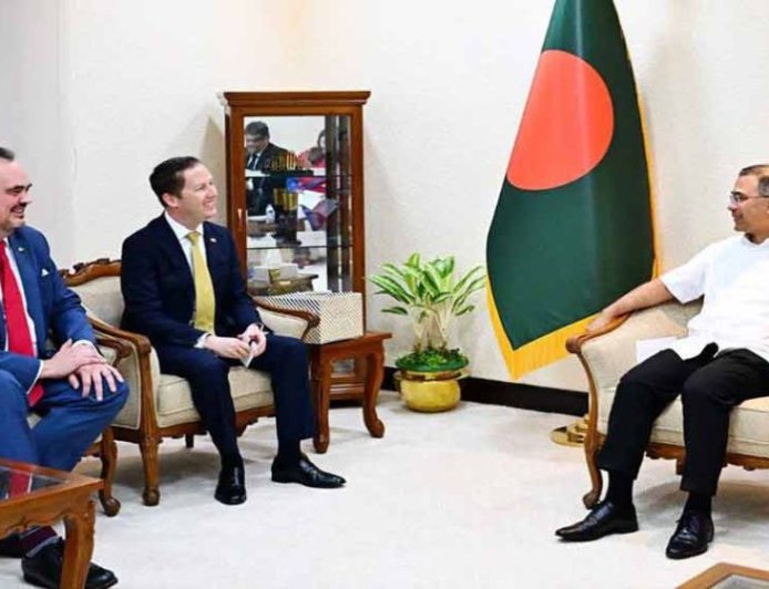 Tarique Rahman pushes for greater US investment in talks with Sergio Gor