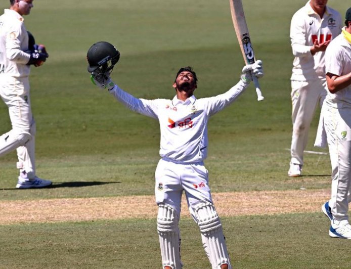 Tanzid Becomes First Bangladeshi to Score Test Century in Australia
