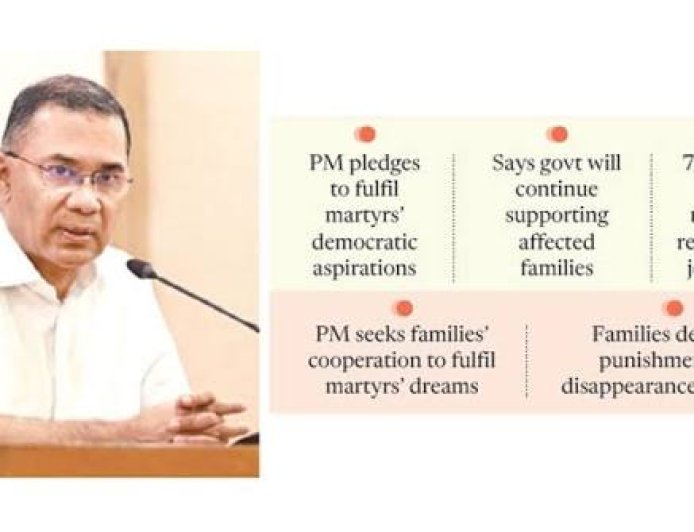 PM: July martyrs liberated 20 crore people from fascism