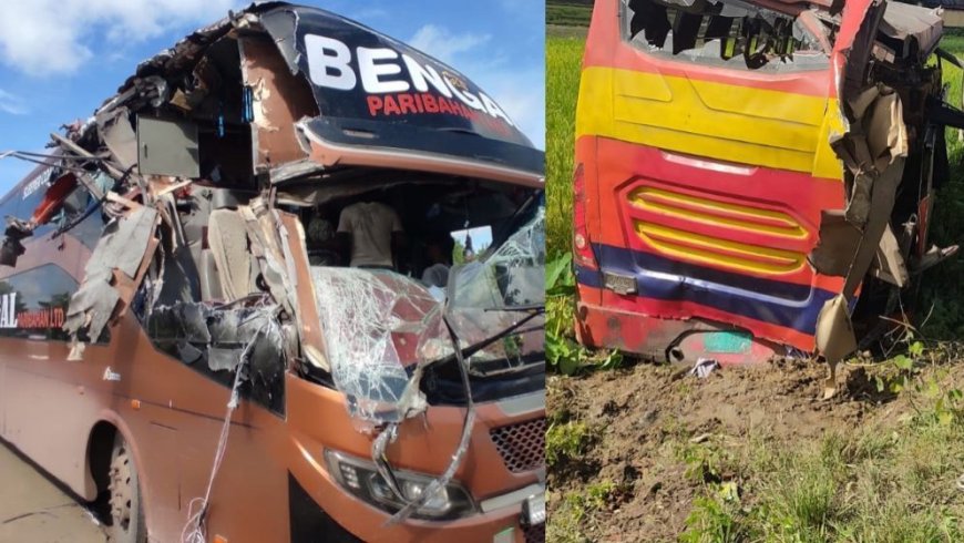 Eight killed in head-on collision between two buses in Sylhet