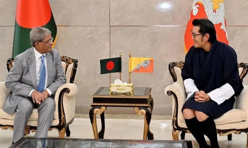 Bhutanese King Makes Brief Dhaka Stopover, Meets President at HSIA