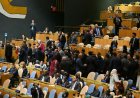 Dozens of UN envoys walk out during Netanyahu’s speech