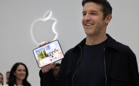 Apple’s New CEO Unveils First-Ever Foldable iPhone