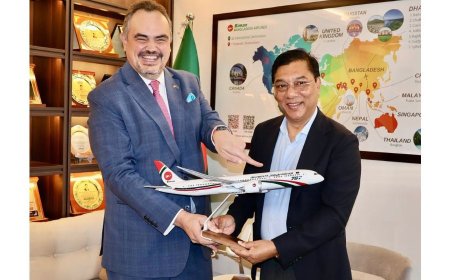 Christensen, Millat discuss US support for Bangladesh’s aviation sector