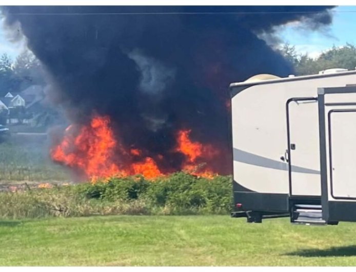 US Air Force F-16 Fighter Jet Crashes in Michigan After Suspected Bird Strike