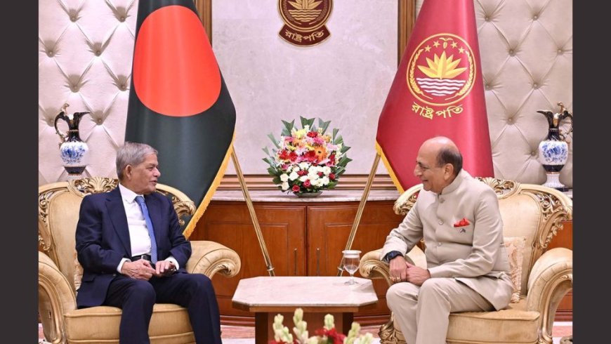 President stresses resolving pending issues with India