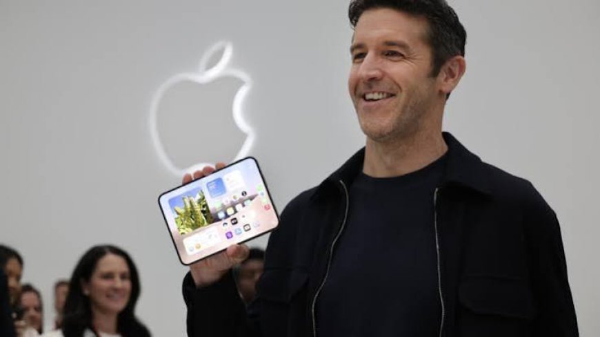 Apple’s New CEO Unveils First-Ever Foldable iPhone