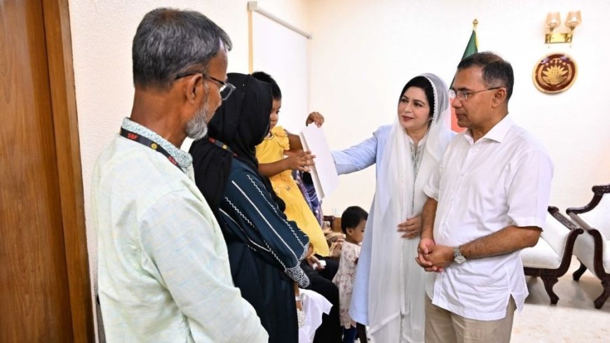 PM meets families of soldiers killed in Hathazari blast, extends financial assistance