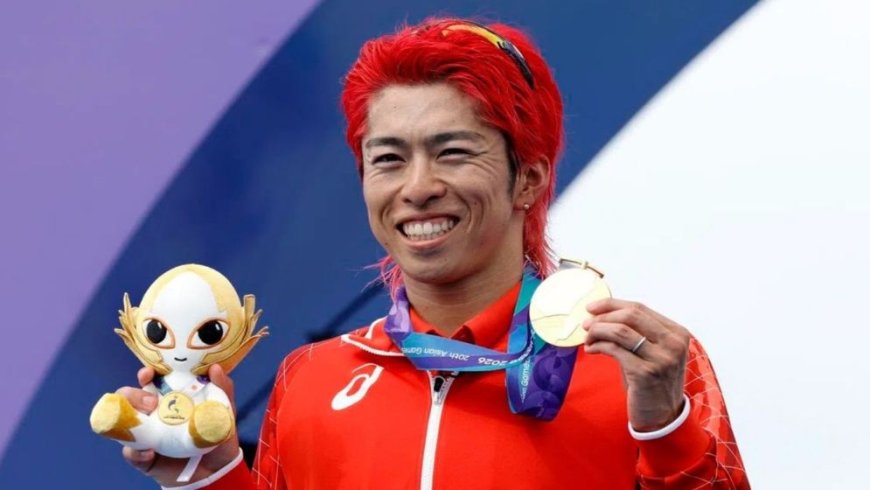 Japan’s Takumi Hojo Clinches First Gold of Aichi-Nagoya Asian Games