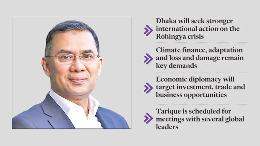 PM Tarique Heads to UNGA Debut with ‘New Bangladesh’ Message