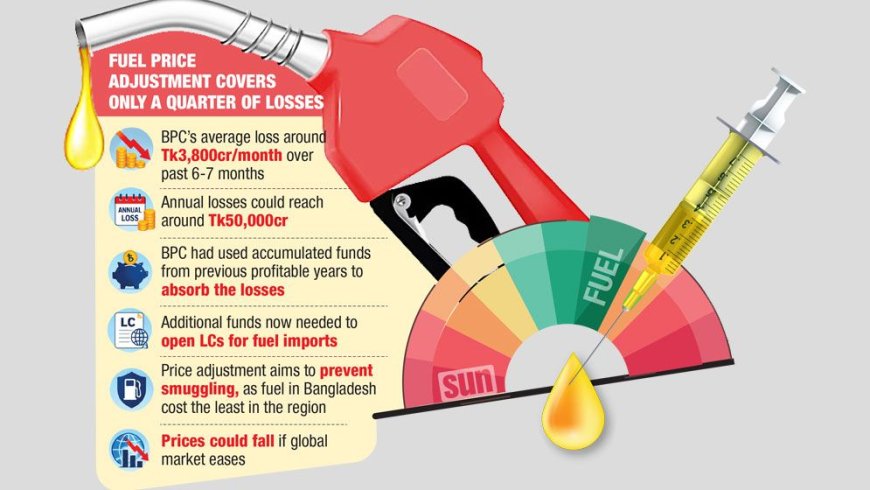 Government still subsidising diesel by Tk70 per litre despite price hike