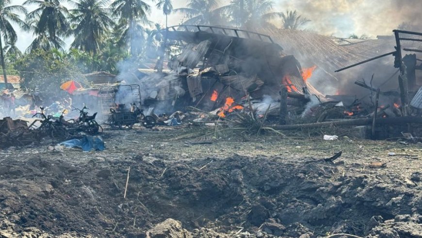 Myanmar airstrike death toll climbs to 50