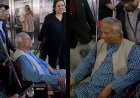 Yunus Confronted with ‘You Destroy Democracy’ Slogan at New York Airport