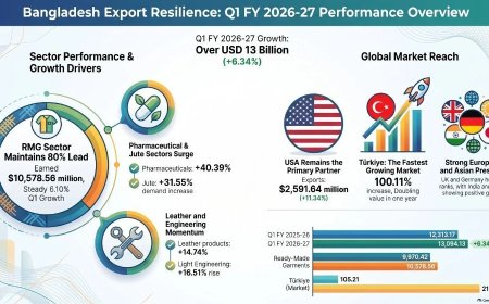 Exports rise 6.34% to $13 billion in July–September