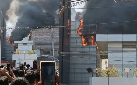 Fire Erupts at Essential Drug International Factory in Tongi