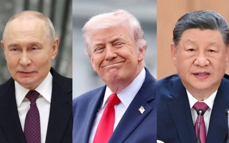 Trump, Xi and Putin May Hold Three-Way Meeting in China Next Month
