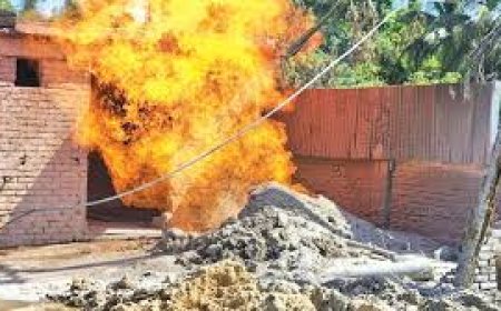Four-Day Gas Fire Continues in Cox’s Bazar as Section 144 Imposed