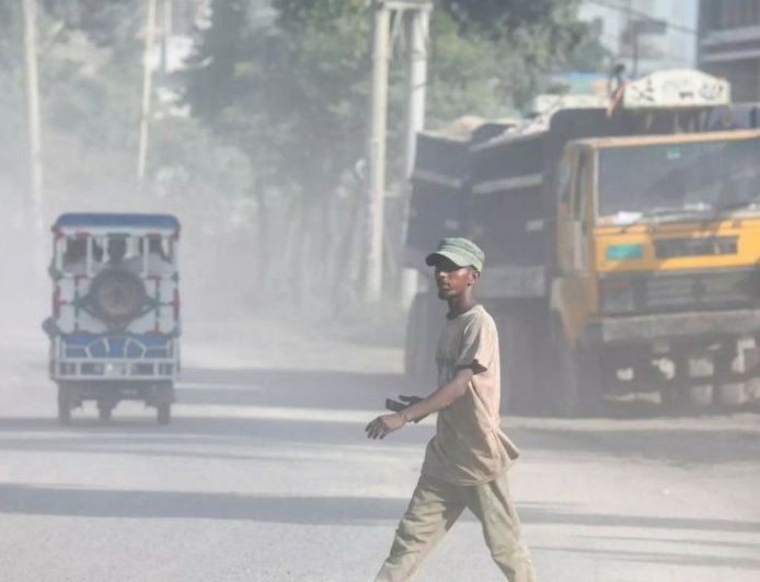 Dhaka Ranks Third Among World’s Most Polluted Cities This Morning
