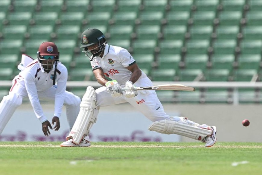 Shadman, Shanto steer Bangladesh to 96-2 at lunch